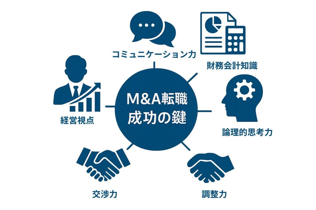 M&A業界で求められるスキルセット
