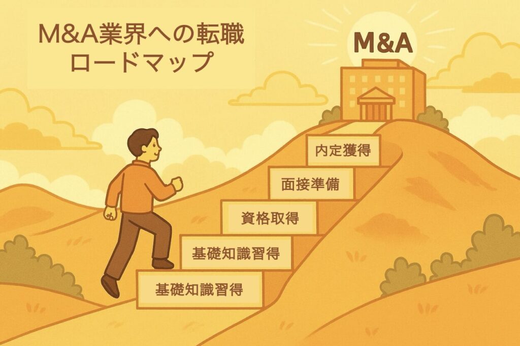 未経験でも目指せる！M&A業界への転職ロードマップ 成長市場で高年収を実現する完全ガイド