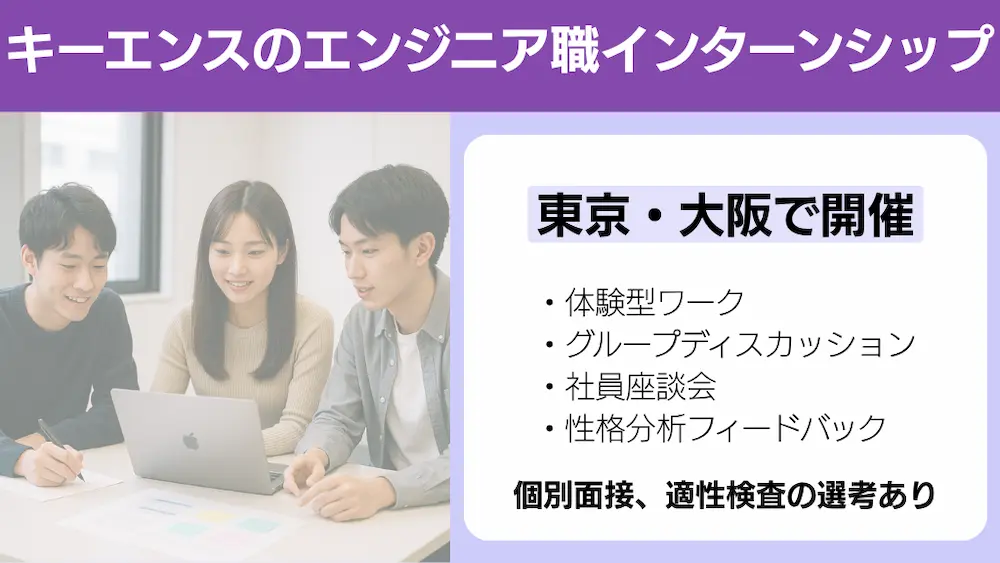 キーエンス インターン 優遇