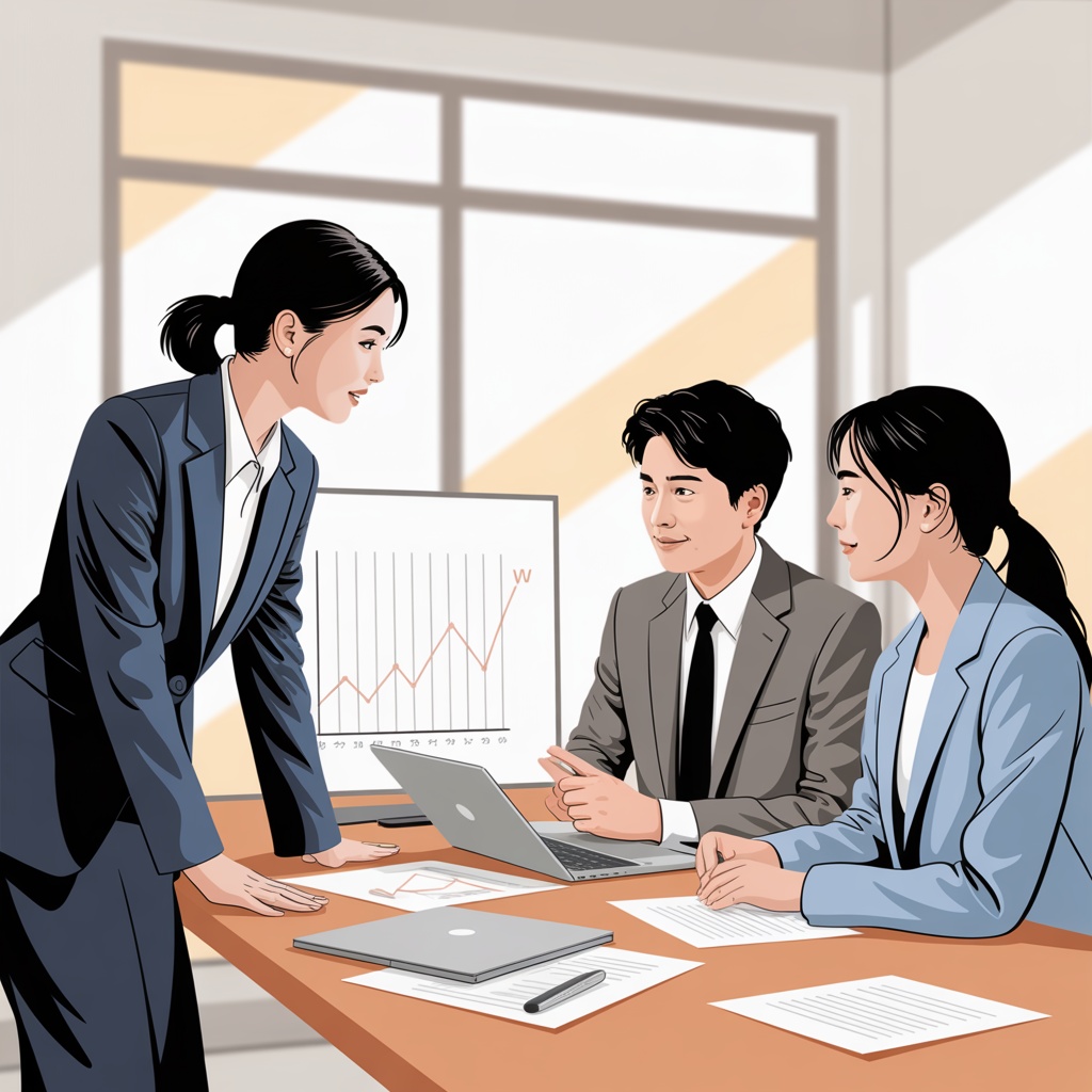 M&A業界のキャリア相談を受ける日本人プロフェッショナル