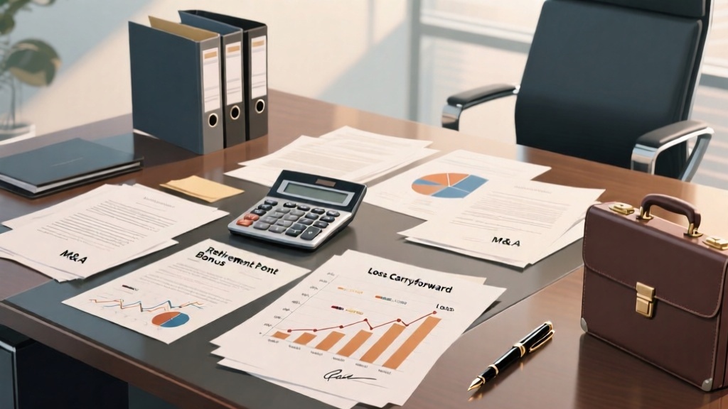 中小企業M＆Aの実務 ―「役員退職金・欠損金の取扱いを徹底解説」―